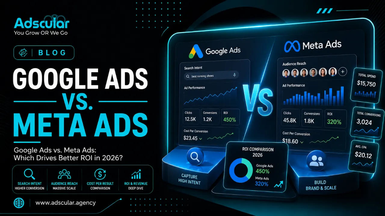 Google Ads vs. Meta Ads: Which Drives Better ROI in 2026?